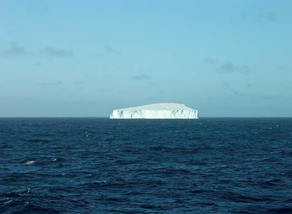 Iceberg in the Antarctic Ocean