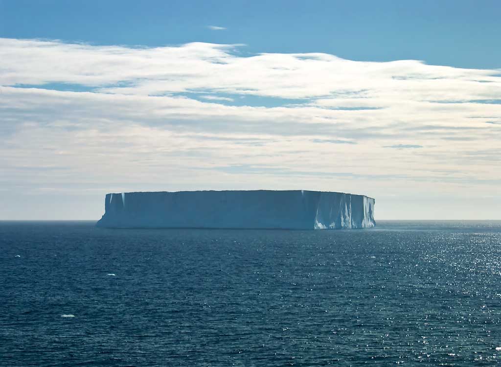 Iceberg in the Antarctic Ocean